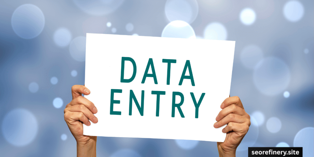 data entry operator